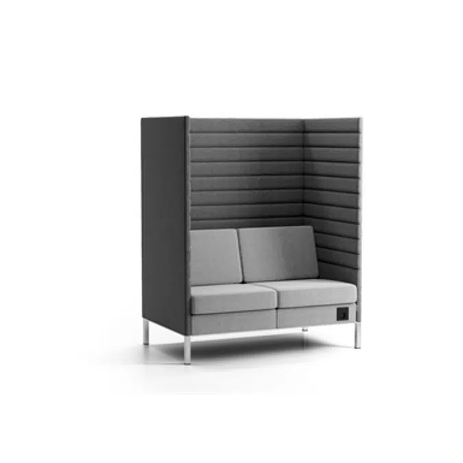 Sofa Platinum Highback 2-seat