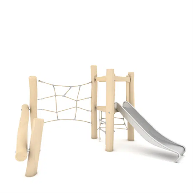 ROBINIA Activity Tower low with climbing net