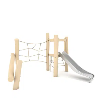 Image for ROBINIA Activity Tower low with climbing net
