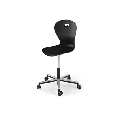 bilde for Stol Karoline gasslift Alu Large sh 50-70 cm med hjul