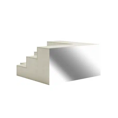 Image for Fixa scenmodul Idun hörn 3 steg B120 med spegel