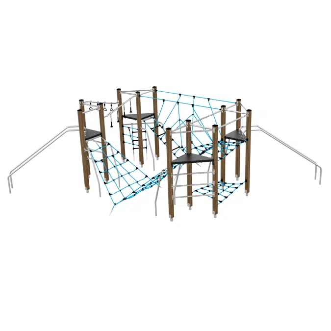 WOODEN Jungle gym XL