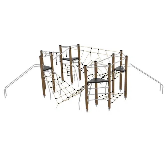 WOODEN Jungle gym XL