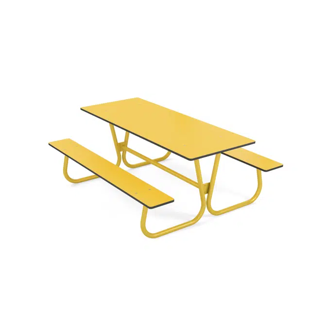 Rörvik picknickbord kompaktlaminat 180x70 H70 cm