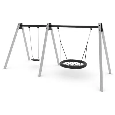 kuva kohteelle SWING ST 2 seats (1 flat seat R1+ 1 birdnest swing R6)