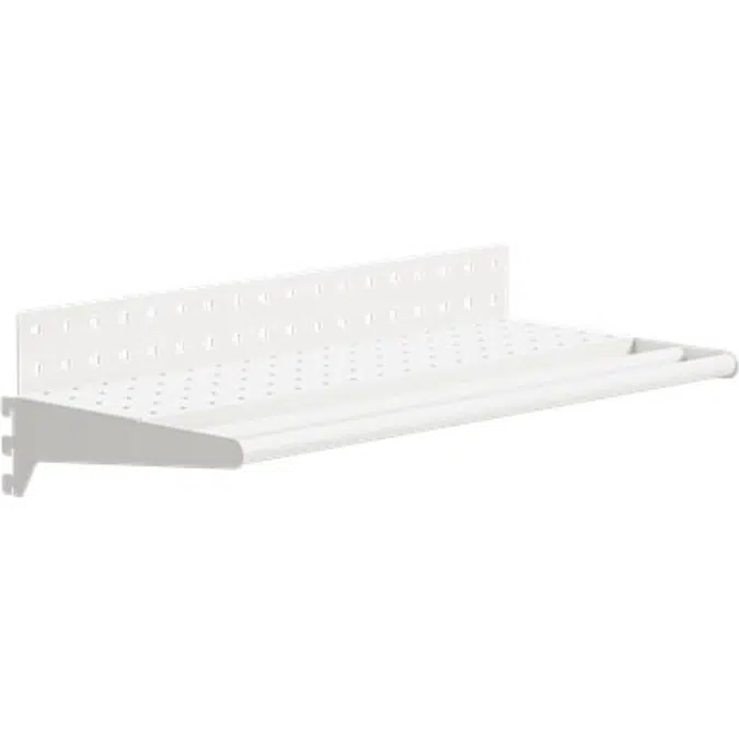 Wille Clothes rail with shelf 60 cm