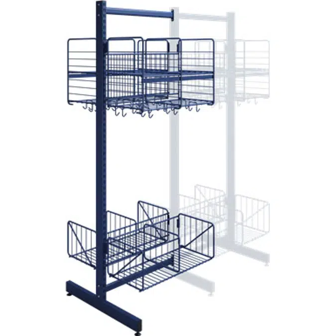 Wille 2-tray freestanding Add-on section