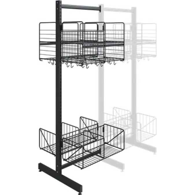 Wille 2-tray freestanding Add-on section