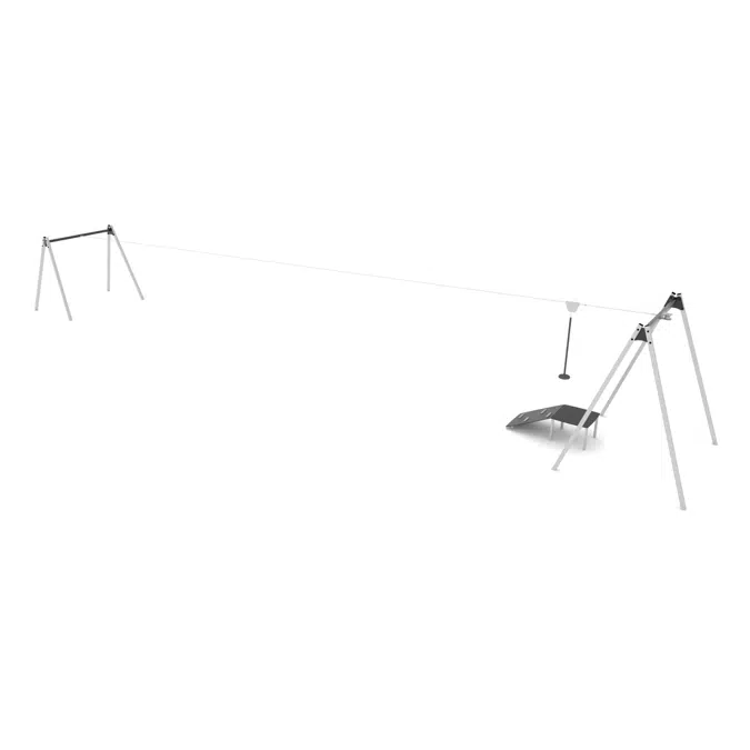 BIM objects - Free download! CLIMBOO Zipline, HPL-platforms | BIMobject