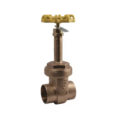 Image for 101SLF, 30LF Series Lead Free Bronze Gate Valves, 200 CWP, Threaded Bonnet, RS, LF Bronze Disc, Solder