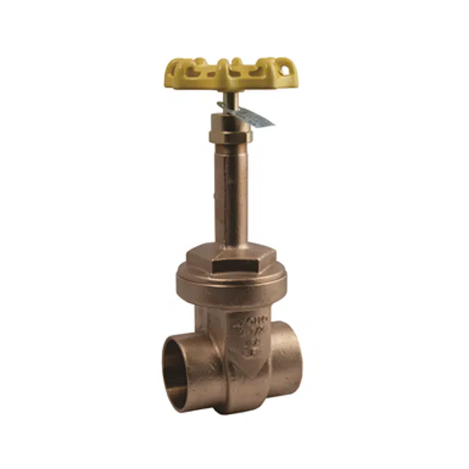 101SLF, 30LF Series Lead Free Bronze Gate Valves, 200 CWP, Threaded Bonnet, RS, LF Bronze Disc, Solder