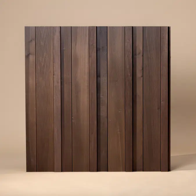 Luna Panel System HN 1x4 Yellow Poplar