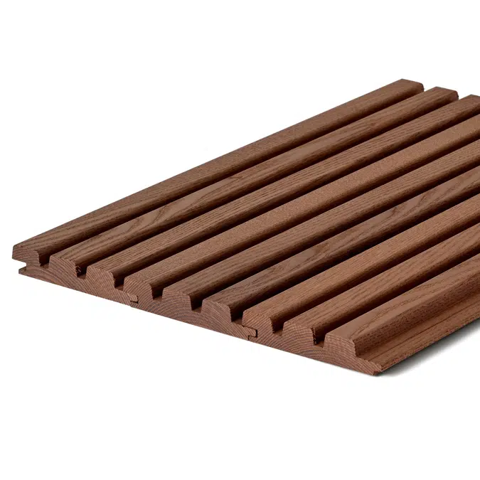 Luna Triple HN 5/4x6 White Ash Cladding