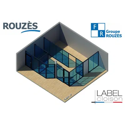 Image pour ROUZES Cloison Amovible  CLEAR UP - Gamme VENTURI