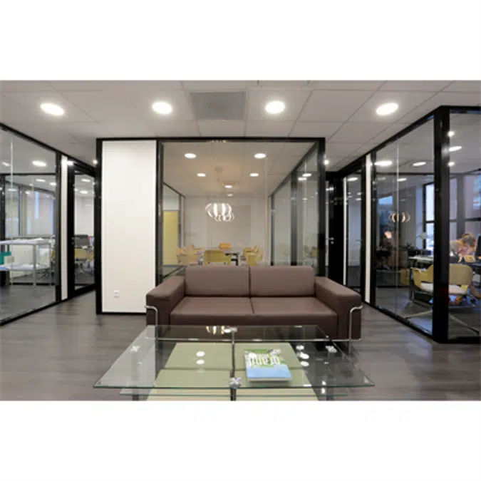 ROUZES Removable Wall Partition CLEAR UP - VENTURI Range