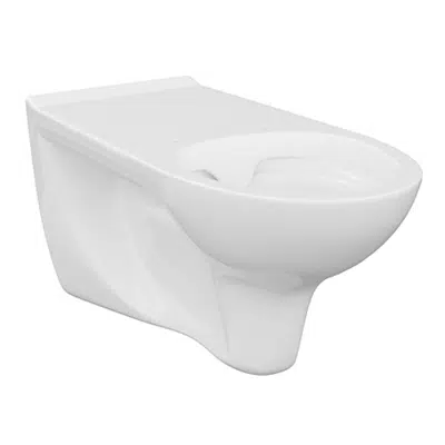 Image pour WALL-HUNG CERAMIC WC OPEN  EASY-CLEAN  D0182C/01