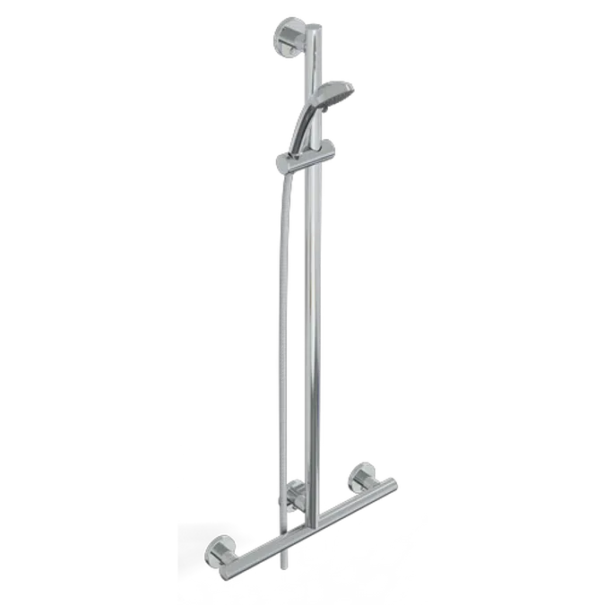 T HANDLE WITH SLIDING SHOWER RAIL  LEX-X12050/94