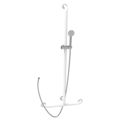 Image pour T HANDLE WITH SLIDING SHOWER RAIL  D012050/01