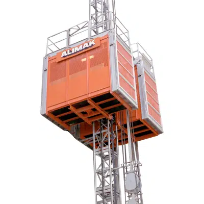 bilde for Buidling Hoists: ALIMAK - SCANDO 650 21/32 FC TWIN