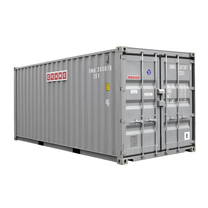 Storage Containers: UNITEAM - 20' OIS. EL. 4-5