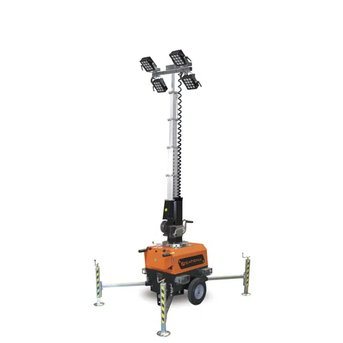 Lightning Towers: SATEMA - X-Chain 4x150 LED
