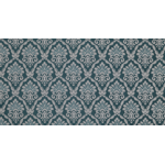 fabric with damask design [ damask ]_blue