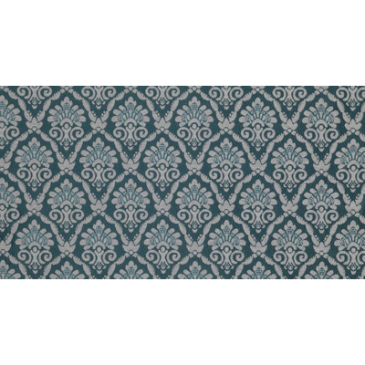 Image for Fabric with Damask design [ damask ]_Blue