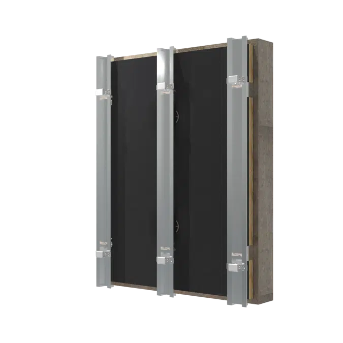 BB-CH | Concealed fixing assembly suspended cassette system for ventilated façades