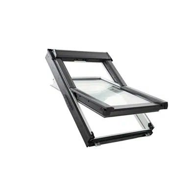 画像 RotoQ centre-pivot roof window Q4 PVC