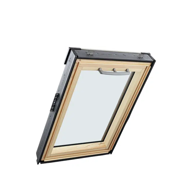 RotoQ centre-pivot roof window Q4 wood