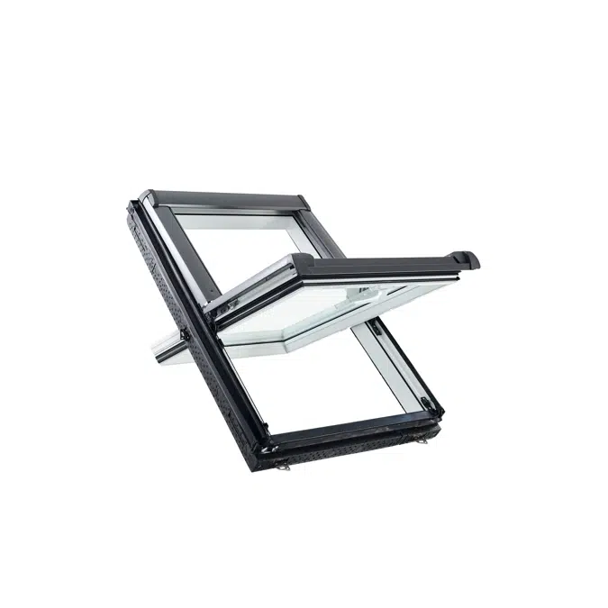 Designo R4 centre-pivot roof window PVC