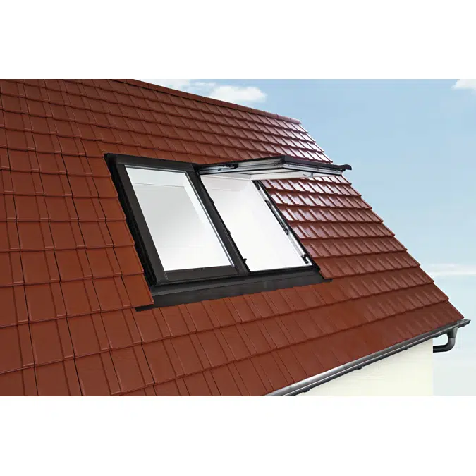 Designo R8 top-hung/pivot roof window PVC