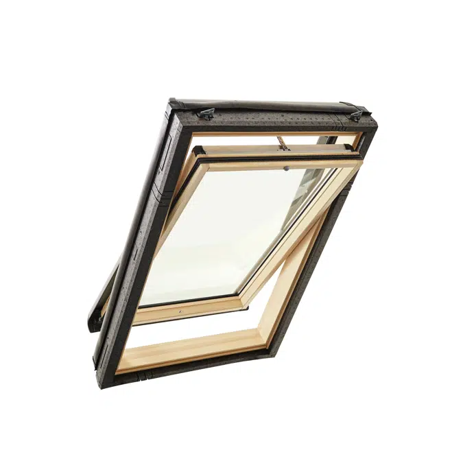 Designo R4 Tronic centre-pivot roof window wood