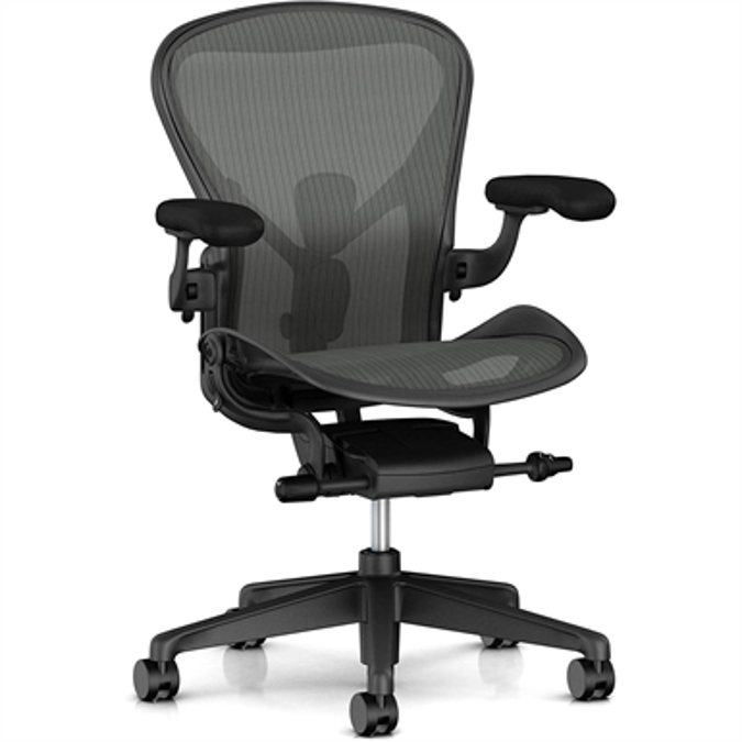 Aeron Work Chair, Side Chair and Work Stool