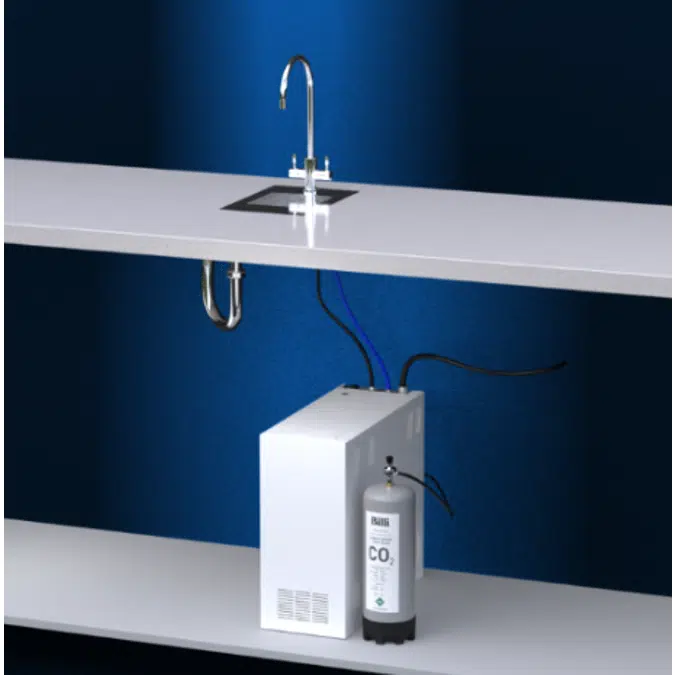 Billi Alpine Sparkling 200 Instant chilled and sparkling filtered water tap system