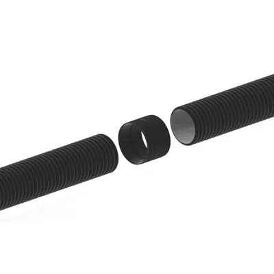 Image for Fluid - Double-walled PEHD high density polyethylene pipe