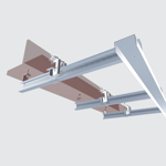 combined beam lower series hanedashi-support
