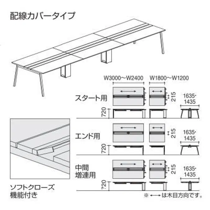 KOKUYO Meeting Table SAIBI-TX