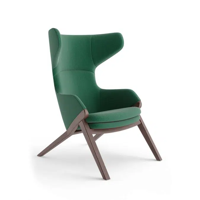 KOKUYO Collaboration Wing Chair Sven Swivel