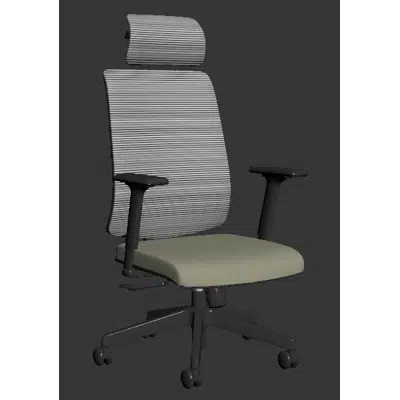 cadeira escritório, 3D CAD Model Library