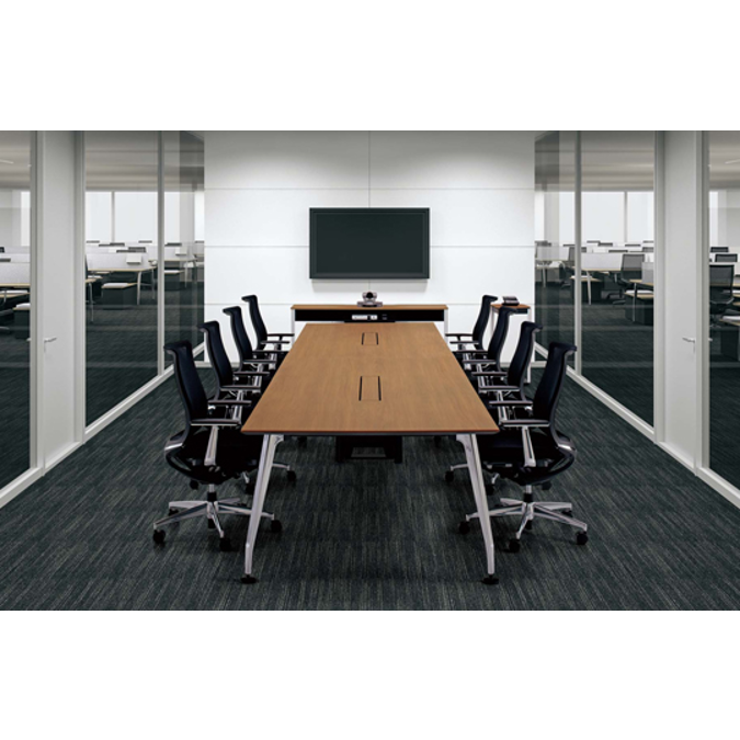 BIM objects Free download! KOKUYO Meeting Table SAIBI BIMobject