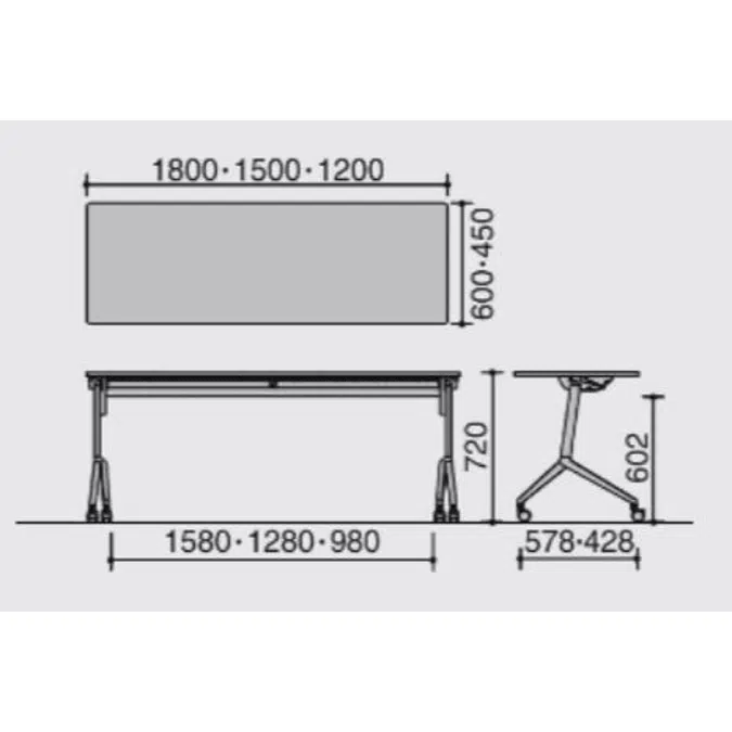 KOKUYO Meeting Training Table LEAFLINE