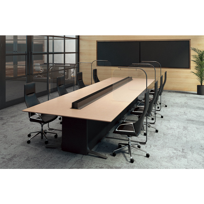 BIM objects Free download! KOKUYO Meeting Table AIRTRIEVE BIMobject