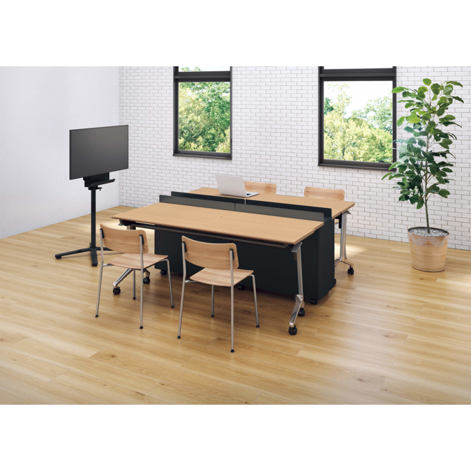 BIM objects Free download! KOKUYO Meeting Table AIRTRIEVE BIMobject