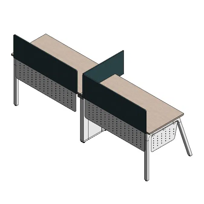 KOKUYO Office Workstation ARCH Single Faced Table