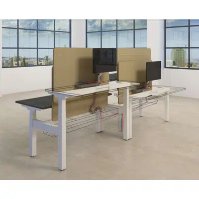 KOKUYO Office Furniture Desks LAMEX Avail Height Adjustable图像