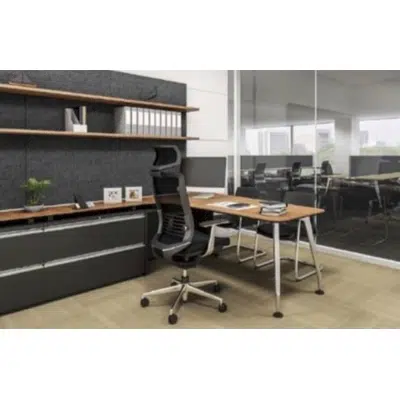 KOKUYO Office Workstation SAIBI L-Shape图像