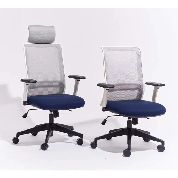 BIM objects - Free download! KOKUYO Office Task & Meeting Chair