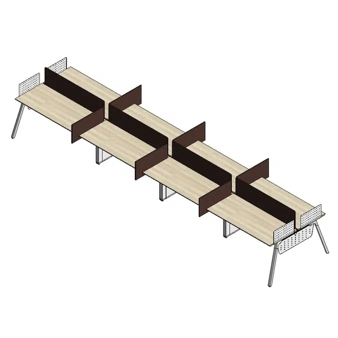 KOKUYO Office Workstation ARCH Double Faced Table