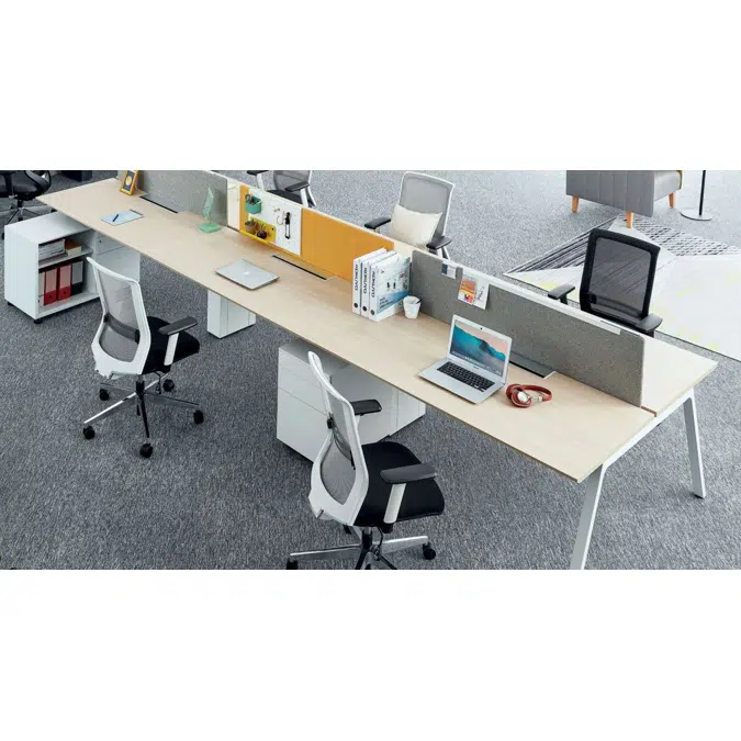 KOKUYO Office Workstation ARCH Double Faced Table